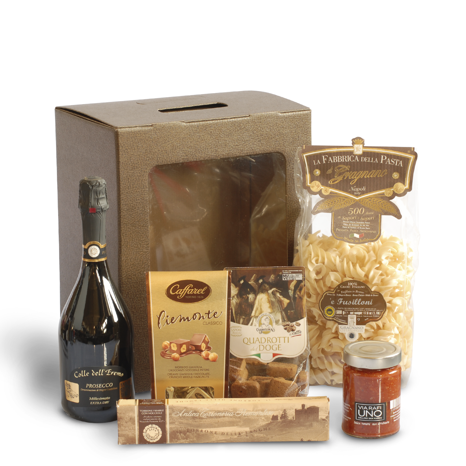 Marrone con finestra